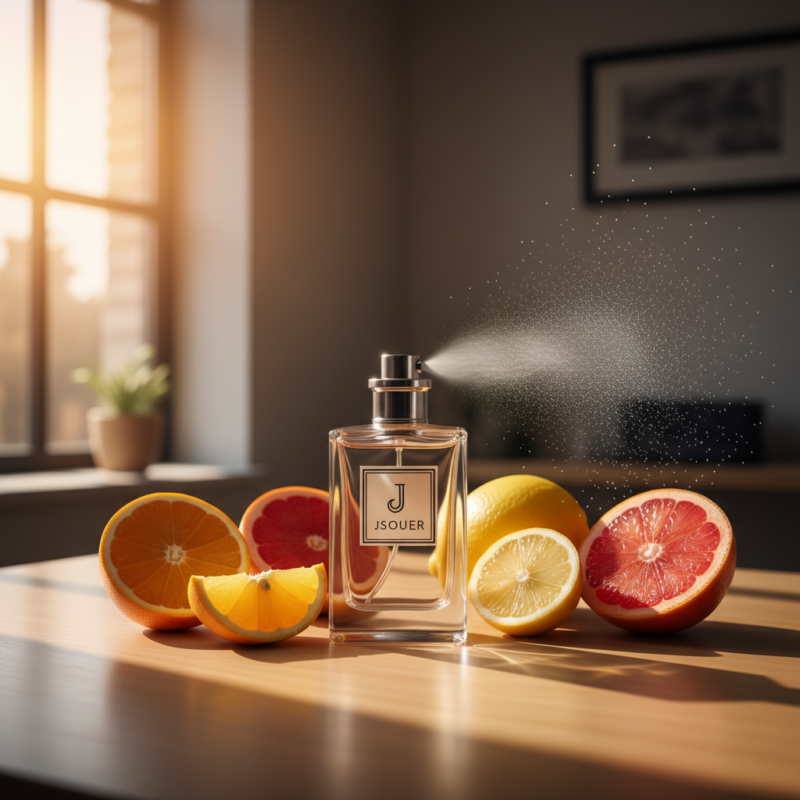 Nước hoa Jsouer Perfume hương cam chanh giúp sạc lại năng lượng tích cực cho sinh viên trong học tập