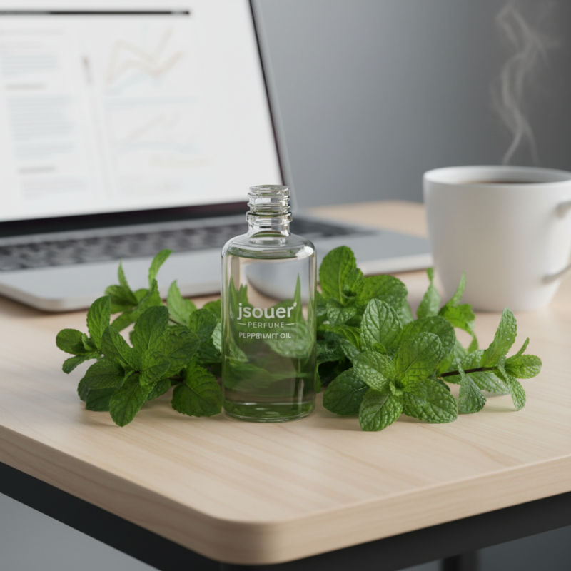 Tinh dầu bạc hà Jsouer Perfume giúp học sinh sinh viên tỉnh táo và tăng cường sự tập trung khi chạy deadline