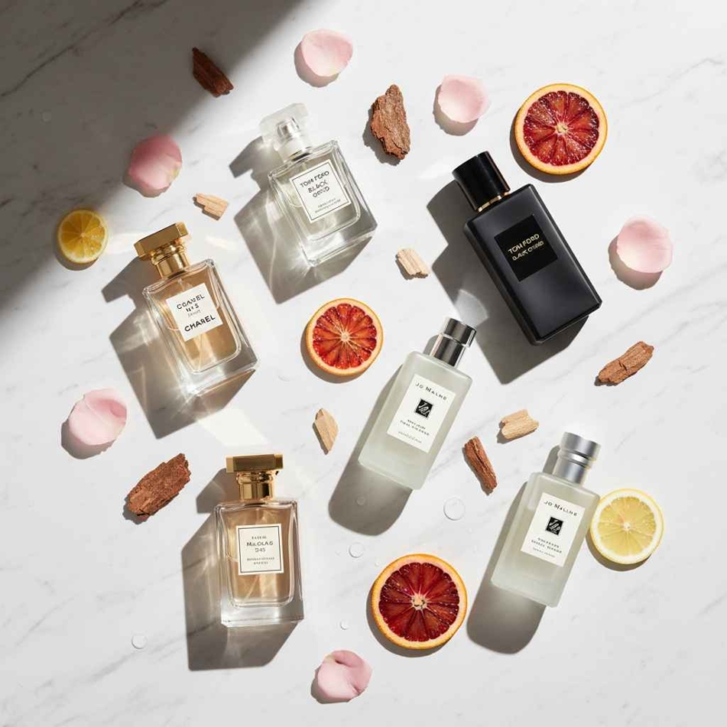 Cẩm nang chọn mua nước hoa cơ bản với thực thể về nồng độ và tầng hương