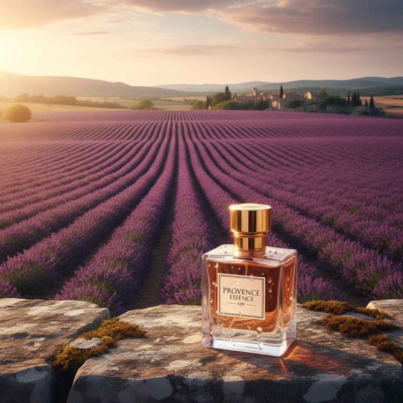 Cánh đồng oải hương tại Provence nước Pháp đại diện cho nhóm hương thảo mộc tự nhiên